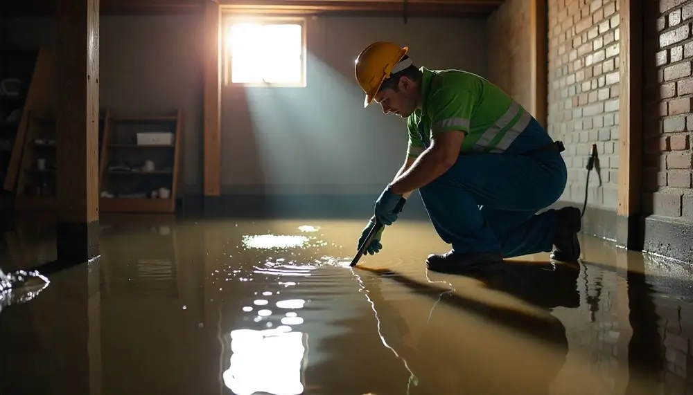 Professional water damage restoration services in Mumford, TX